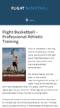 Mobile Screenshot of flightbasketball.com